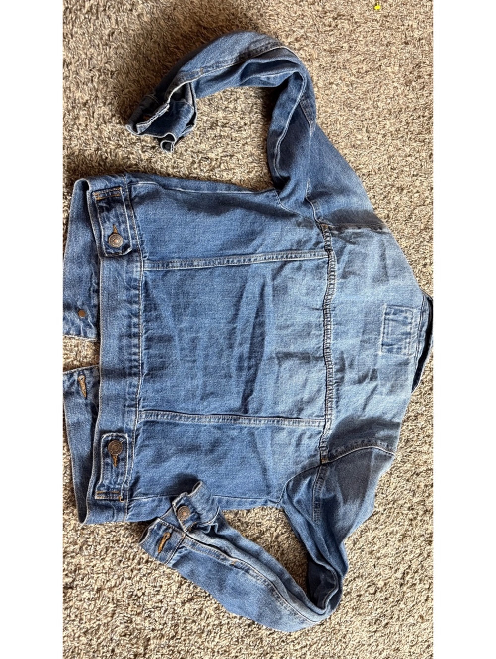 Forever 21 Classic Denim Jacket - Medium Wash, Size S - Picture 6 of 6